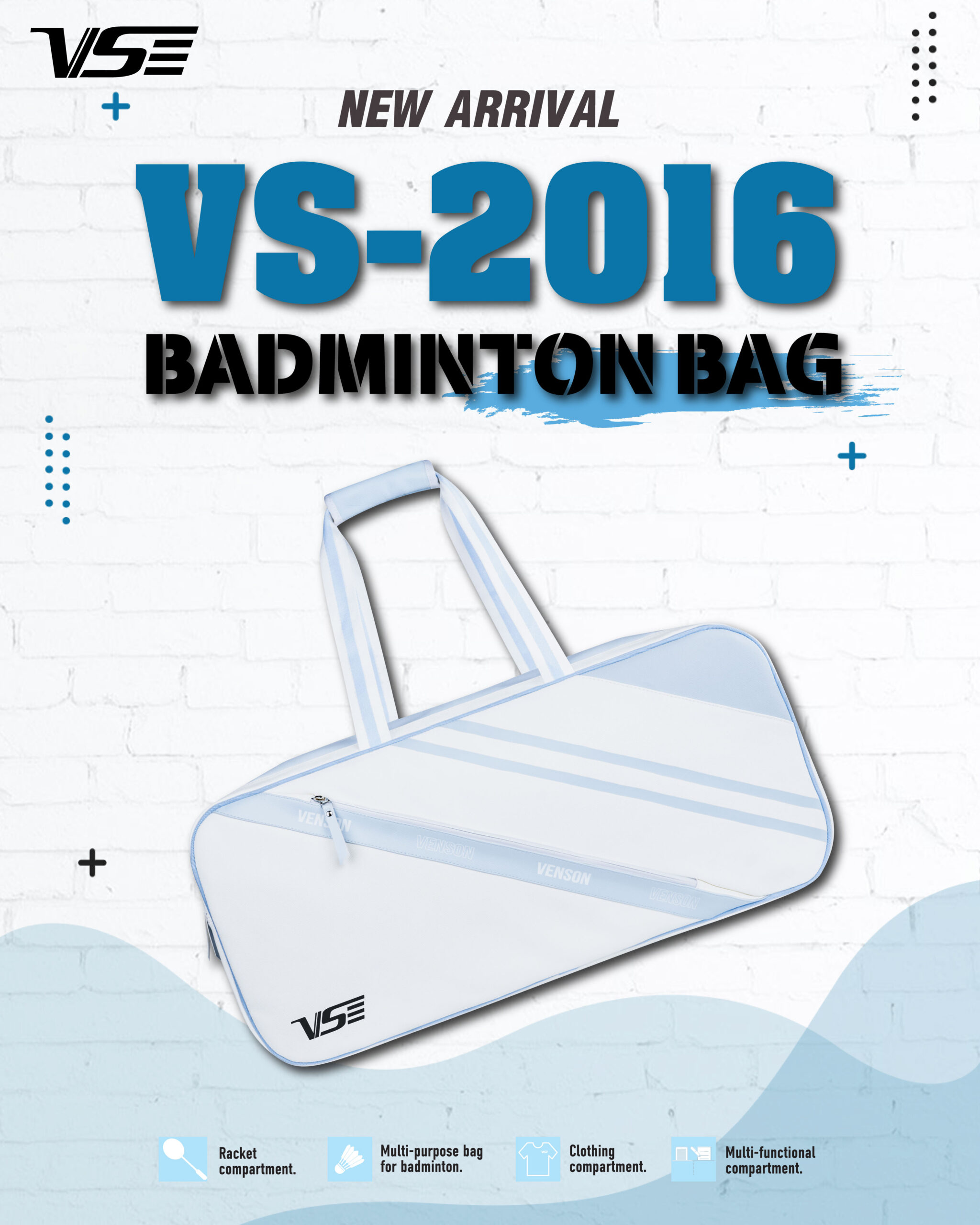 กระเป๋าแบดมินตัน รุ่น VB 2016 